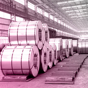 Having large warehouses of steel products